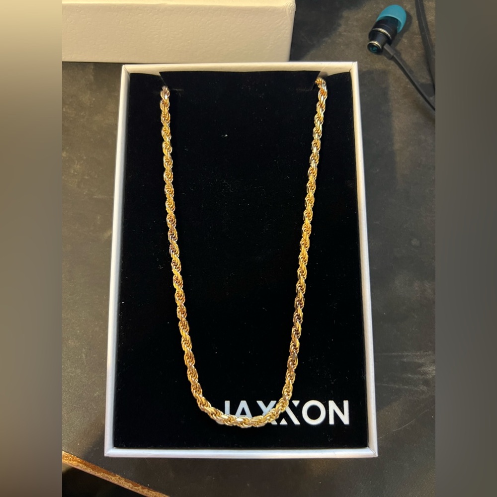 Jaxxon Rope Chain - 4mm - Gold / 24”